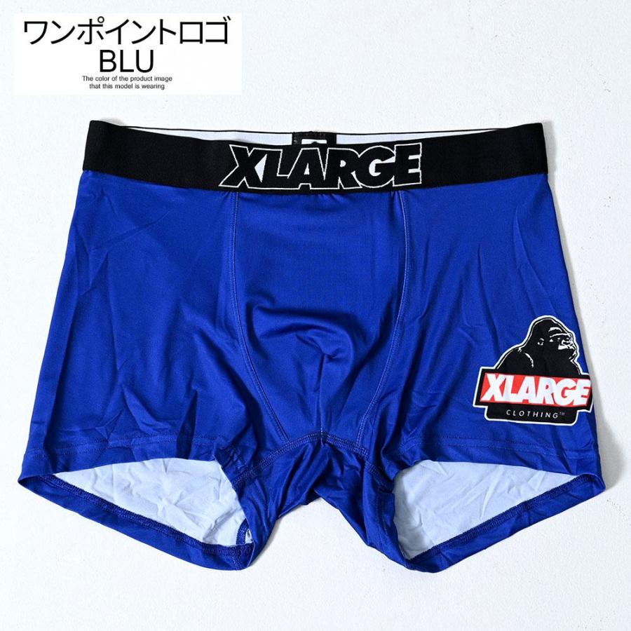 XLARGE ボクサーパンツ メンズ 下着 ブランド 迷彩柄 プリント