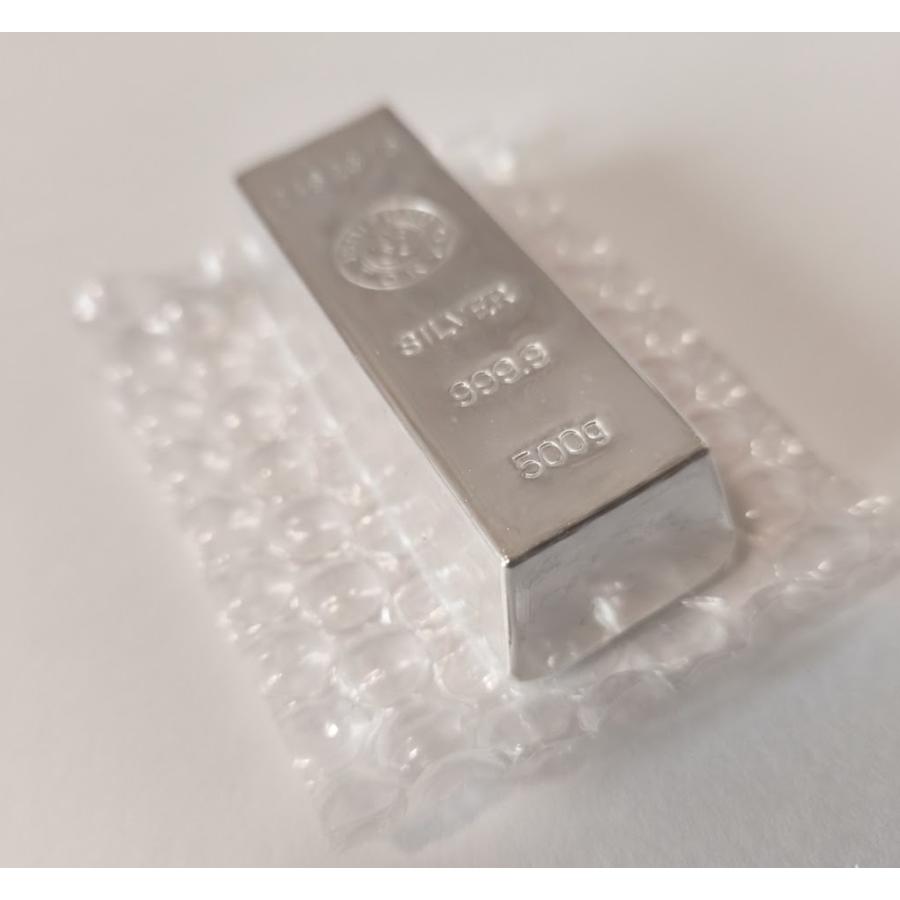 石福金属工業 500g 銀地金 銀インゴット インゴット LBMA |  | 01