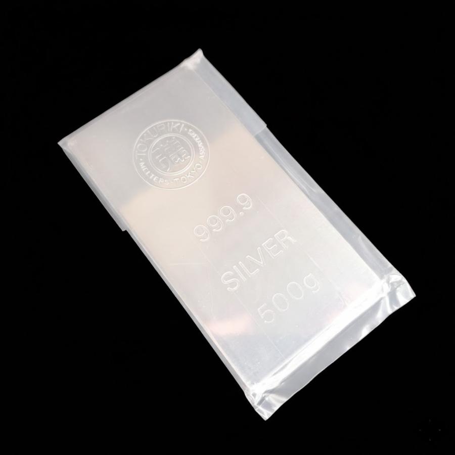 徳力 500g 銀地金 銀インゴット インゴット LBMA 徳力本店 銀 純銀 シルバー  シルバーバー |  | 01