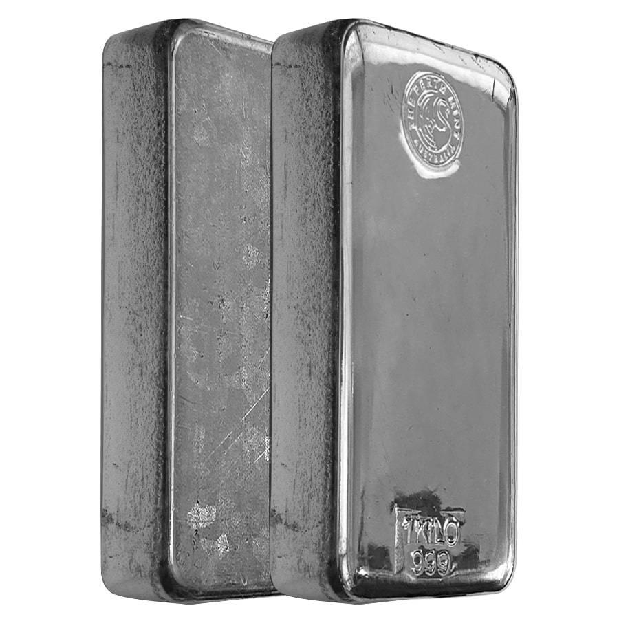 1kg パース造幣局 シルバー 銀インゴット 銀地金 新品未使用品 1kg パース造幣局 シルバー 銀インゴット 銀地金 新品未使用品