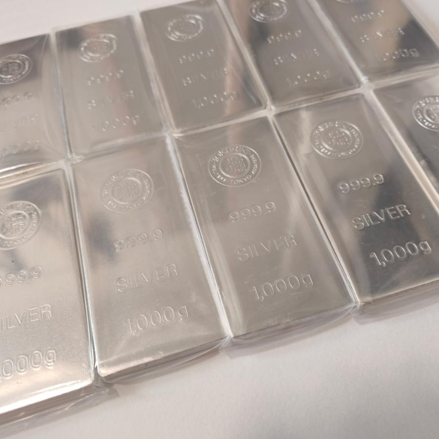徳力 1kg 10本 銀地金 銀インゴット インゴット LBMA 徳力本店 |  | 03