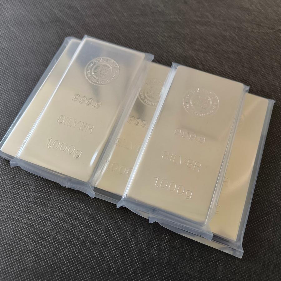 徳力 1kg 5本 銀地金 銀インゴット インゴット LBMA 徳力本店 |  | 01
