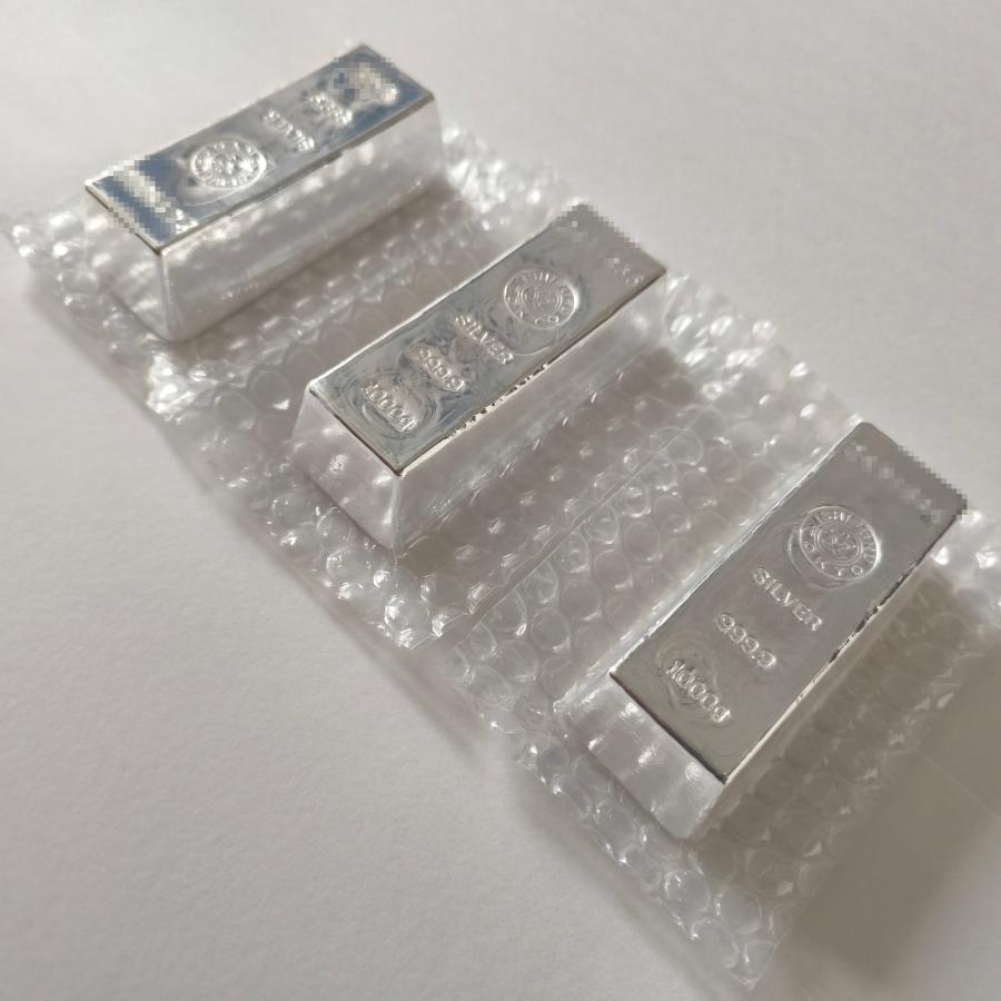 石福金属工業 1kg 3本　銀地金 銀インゴット インゴット LBMA 石福 銀 純銀 シルバー  シルバーバー |  | 02