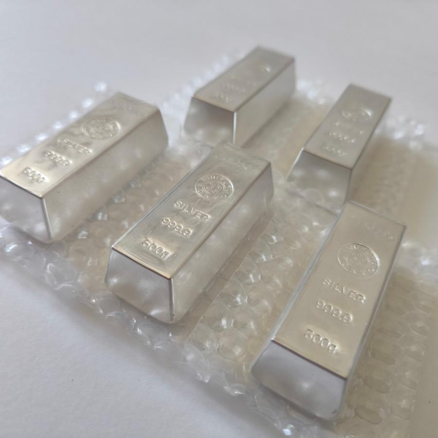 石福金属工業 500g 5本　銀地金 銀インゴット インゴット LBMA 石福 銀 純銀 シルバー  シルバーバー |  | 02