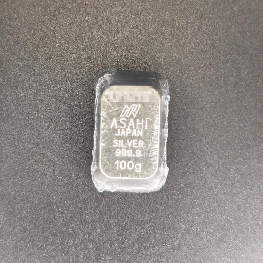 アサヒメタルファイン製 銀100g 銀地金 銀インゴット LBMA | 
