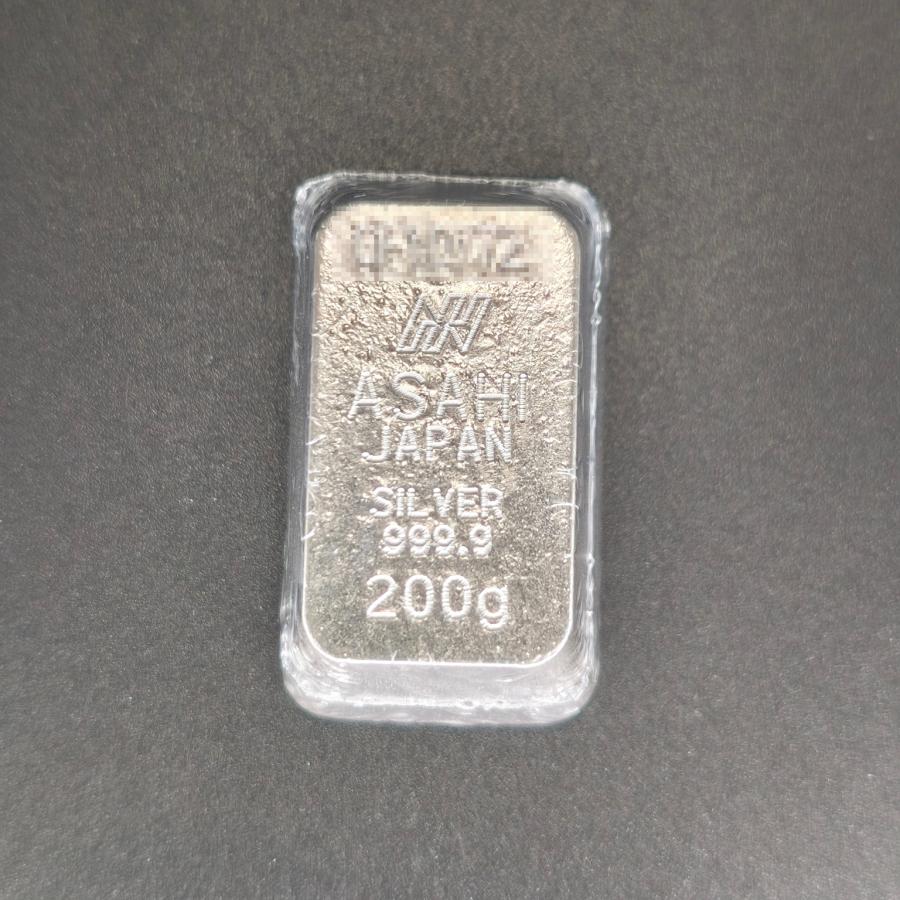 アサヒメタルファイン製 銀200g 銀地金 銀インゴット LBMA | 
