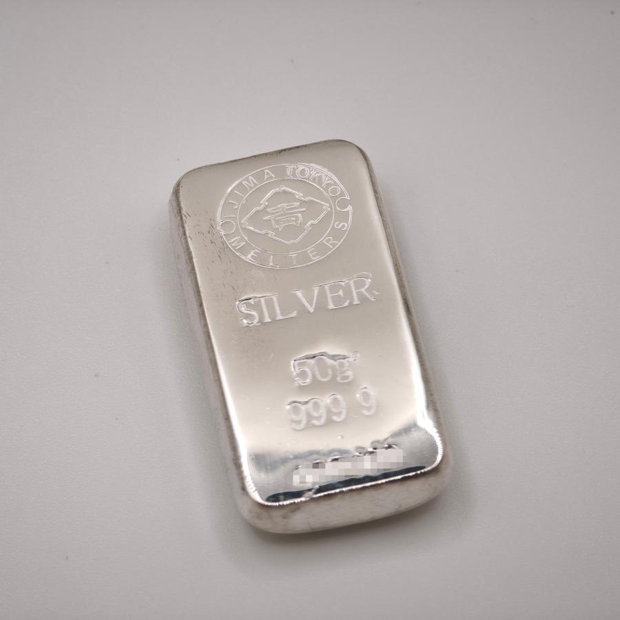 井島貴金属精錬 50g 銀地金 銀インゴット インゴット 銀 純銀 シルバー シルバーバー/SV999.9 |  | 03