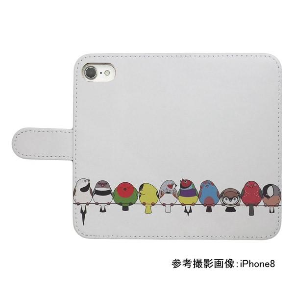 スマホケース 手帳型 プリントケース 鳥 小鳥 すずめ 文鳥 インコ かわいい Aquos Softbank Y Mobile Simフリー Smt 260 Aquos 002 シルバーアイ 通販 Yahoo ショッピング
