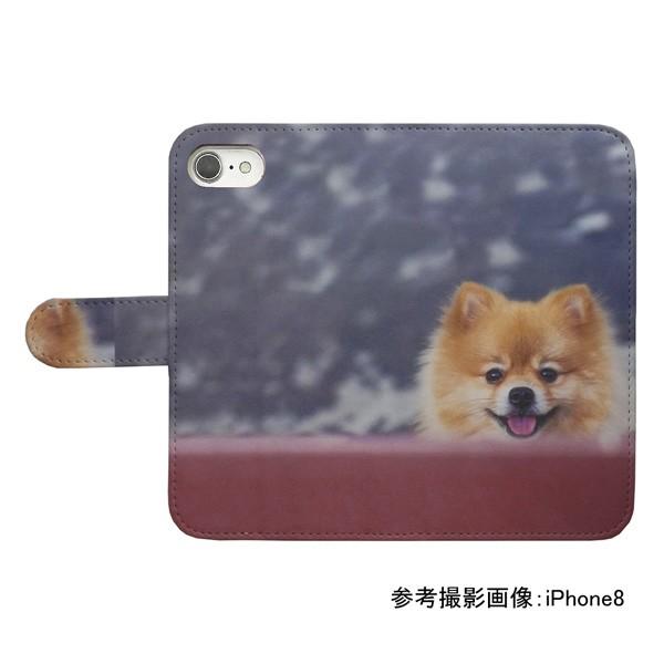 スマホケース 手帳型 プリントケース 犬 ポメラニアン かわいい Xperia Au Softbank その他 Smt 394 Xperia 002 シルバーアイ 通販 Yahoo ショッピング