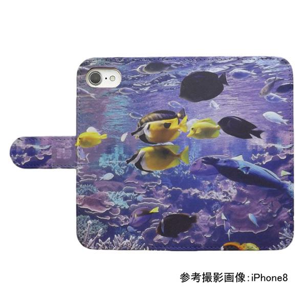 スマホケース 手帳型 プリントケース 魚 海 サンゴ 熱帯魚 海水魚 きれい カラフル Iphone Smt 538 Iphone 001 シルバーアイ 通販 Yahoo ショッピング