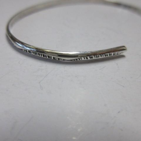 新品インディアン シルバーバングル メンズXL 大きい BIGサイズ