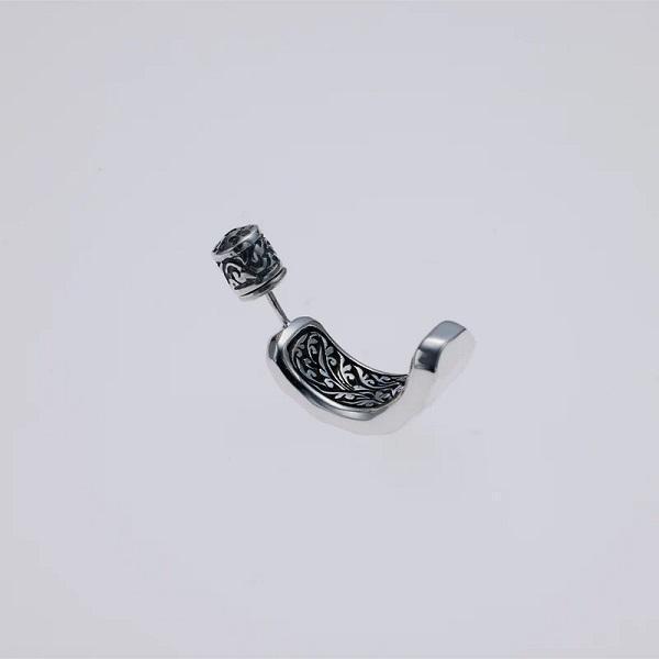 ZOCALO（ソカロ） 槌目 フープ ピアス リーフ Hammered Texture Hoop 