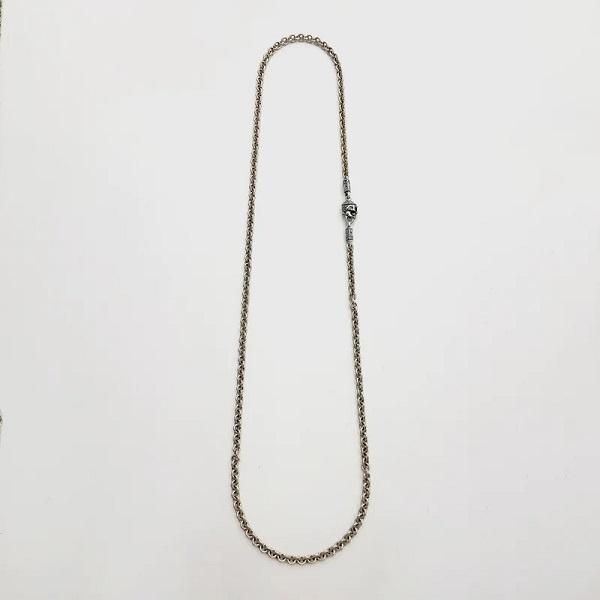 ZOCALO ネックレス 50cm ZOCALO (ソカロ) チベタン・モンク・スカル：チャームロック