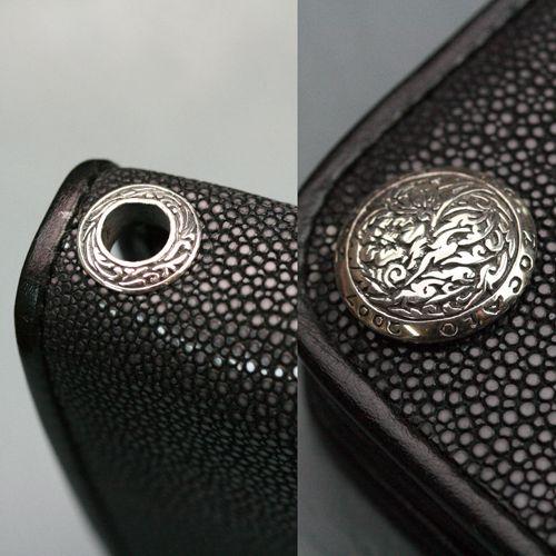 ZOCALO（ソカロ） ガルーシャ・ウォレットL (シルバー950製:コンチョ