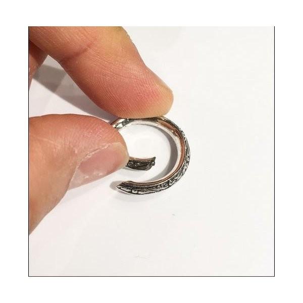 ZOCALO（ソカロ） アイビーリングフック ZZBLS-0004(HOOK) : silver in