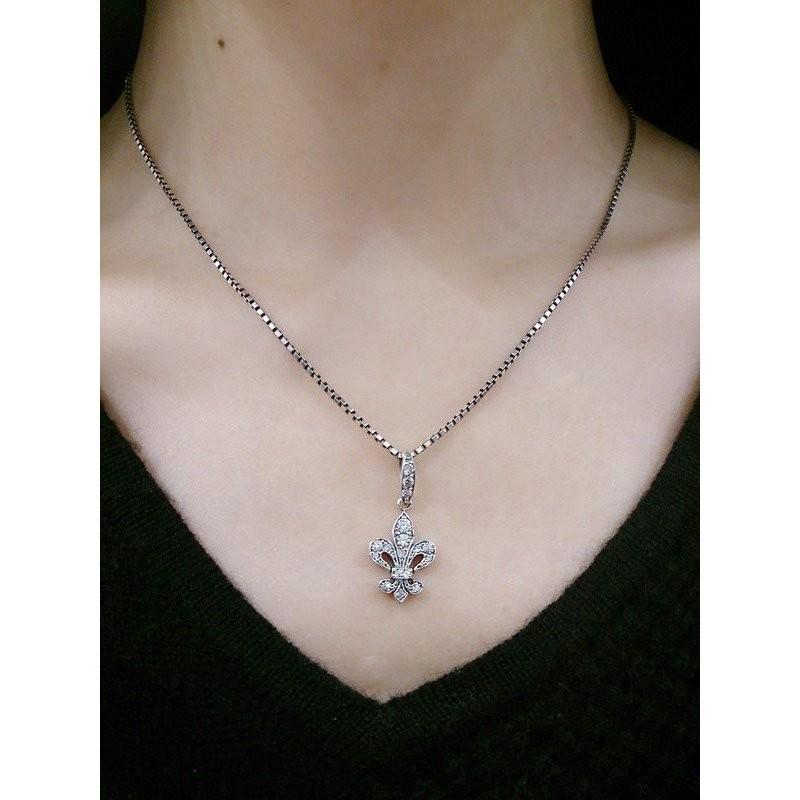 ZOCALO（ソカロ） リリー・チャーム・ホワイトCZ (シルバー925製