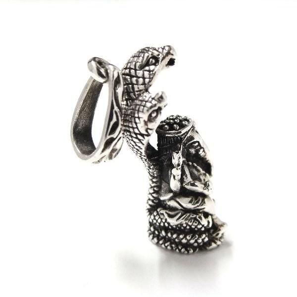 ZOCALO（ソカロ） ガネーシャ・ペンダント・3ヘッド・コブラ