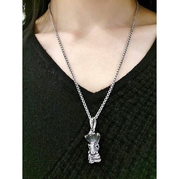 ZOCALO（ソカロ） ガネーシャ・ペンダント・3ヘッド・コブラ