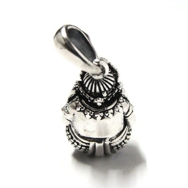 ZOCALO（ソカロ） ラウンド・ガネーシャ・ペンダント (シルバー950製