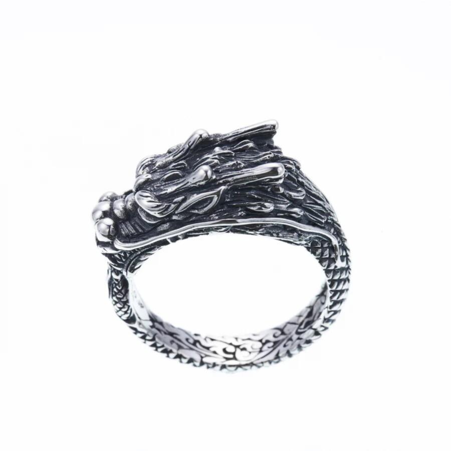 ZOCALO（ソカロ） ウロボロス ドラゴンリング(L) Ouroboros Dragon