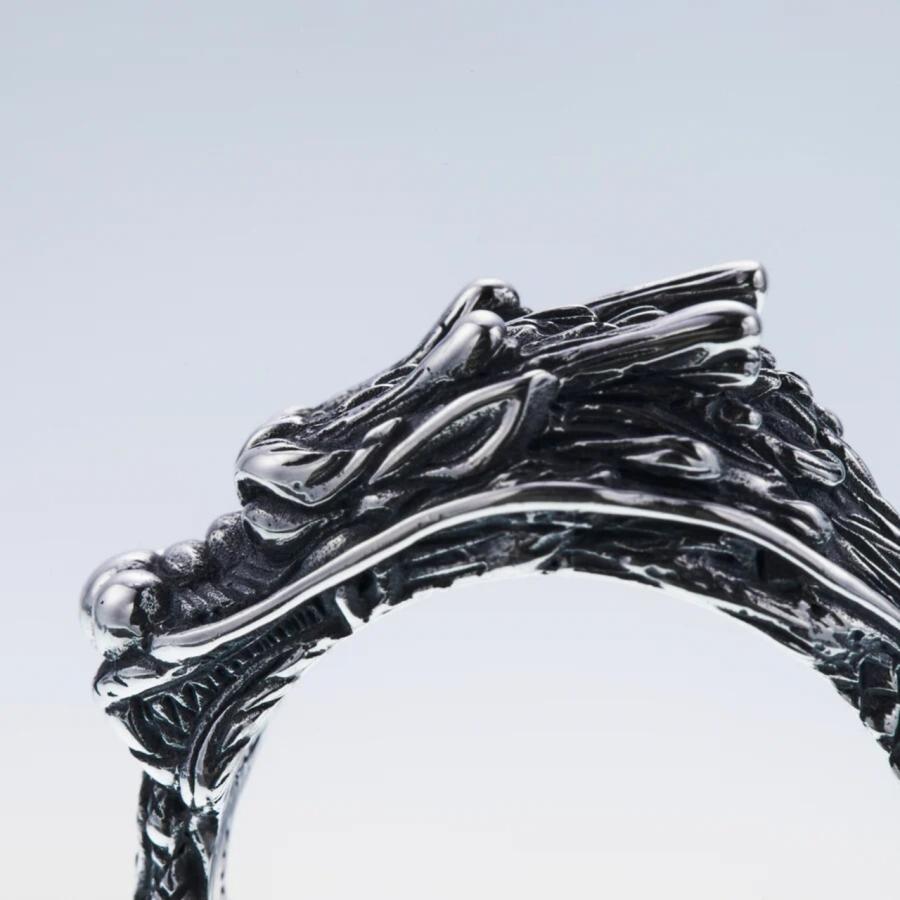 ZOCALO（ソカロ） ウロボロス ドラゴンリング(L) Ouroboros Dragon