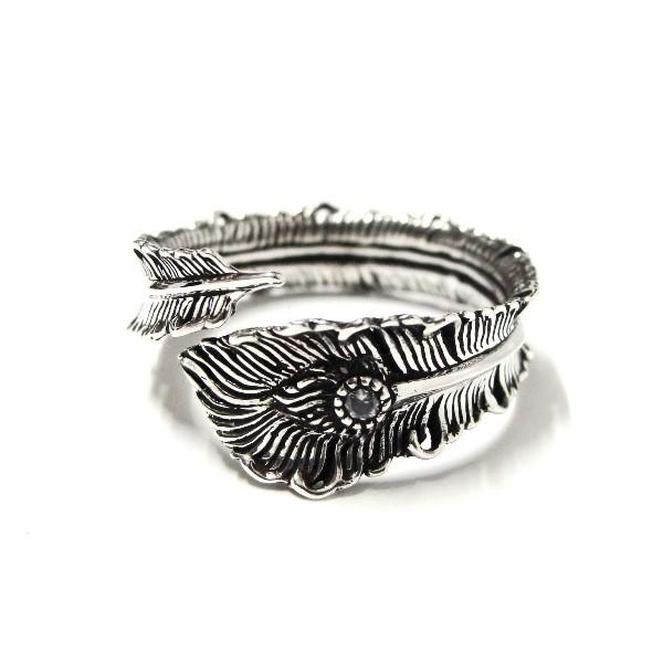 ZOCALO（ソカロ） フェニックス・テイルフェザー・リング・ホワイト