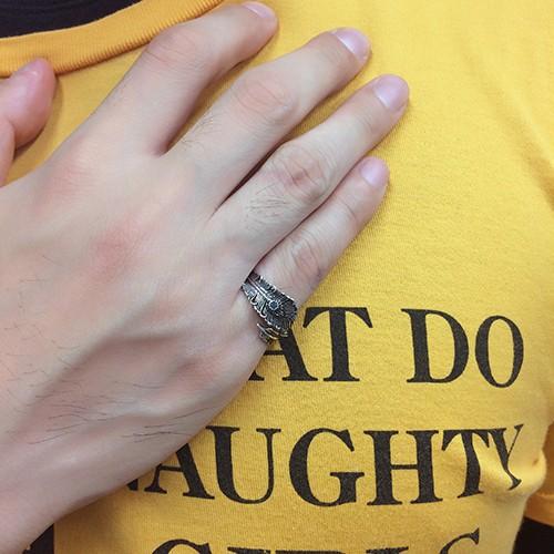 ZOCALO（ソカロ） フェニックス・テイルフェザー・リング・ホワイト