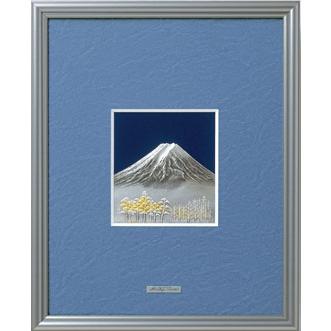純銀製 富士額　４号