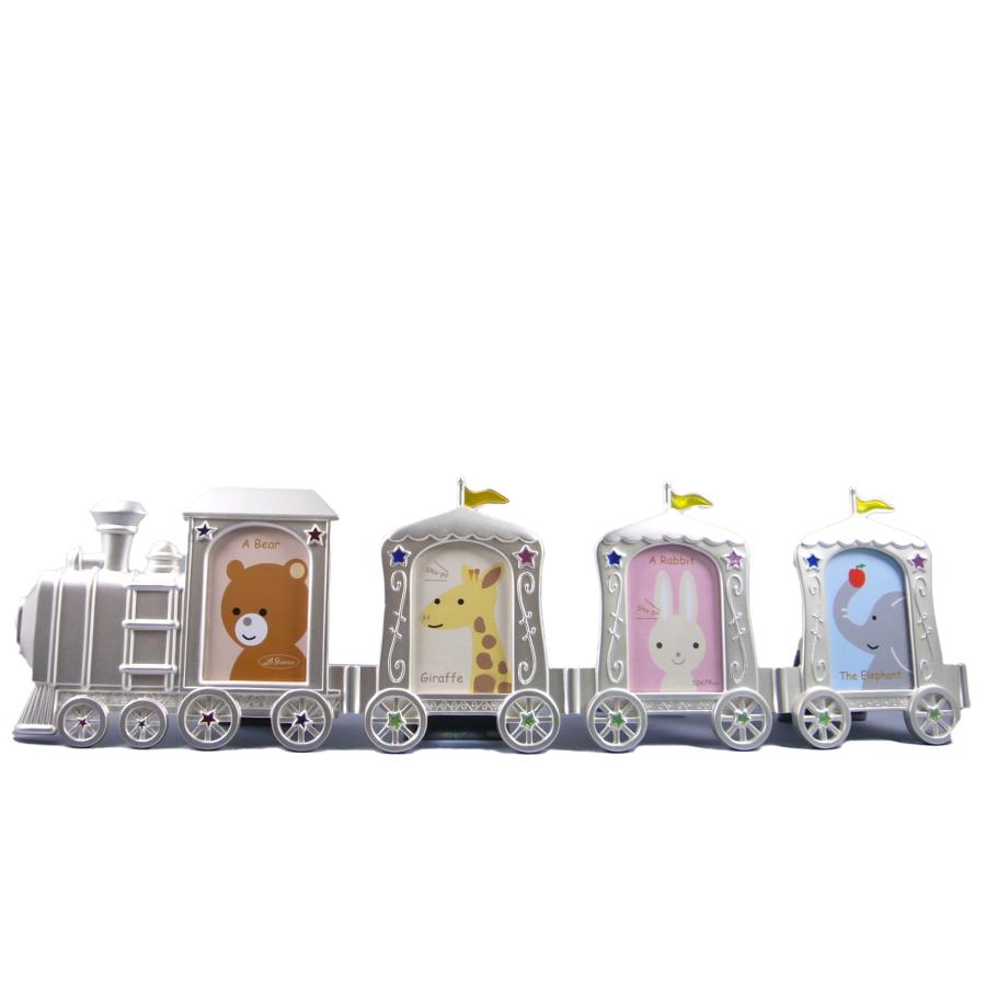 銀仕上げ 汽車ポッポフレーム : シルバーオオノヤフー店 - 通販