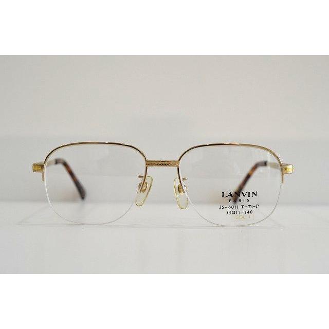 LANVIN ランバン　メガネフレーム　35-6011　ゴールド