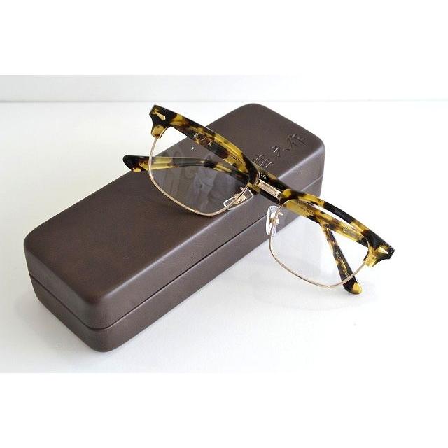 越前國 甚六作 メガネフレーム JN-005 サーモント セルロイド使用  