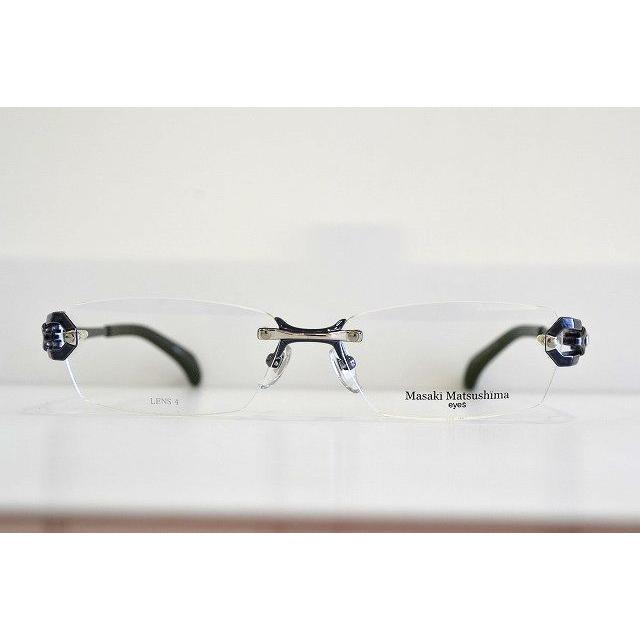 Masaki Matsushima メガネ シルバー 赤黒 1284-2-1.jpg