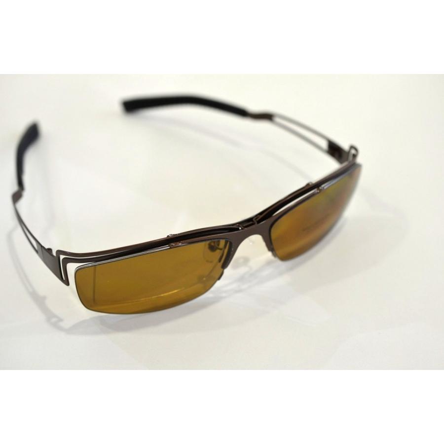 kazuo kawasaki MP-992 メタルメガネフレーム　サングラス　クリップ付き kazuo kawasaki MP