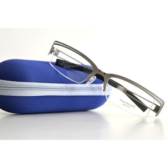kazuo kawasaki MP-992 メタルメガネフレーム　サングラス　クリップ付き