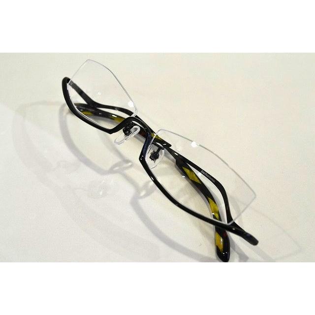 LESS THAN HUMAN レスザンヒューマン　ポルポト　アンダーリム　メガネフレーム　ブラック LESS THAN HUMAN