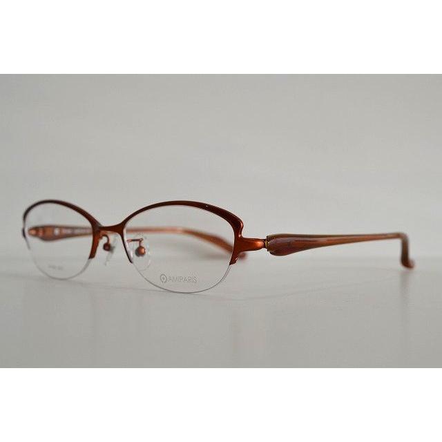 アミパリ AMIPARIS メガネフレーム TP-933 オレンジ : シルバーズ