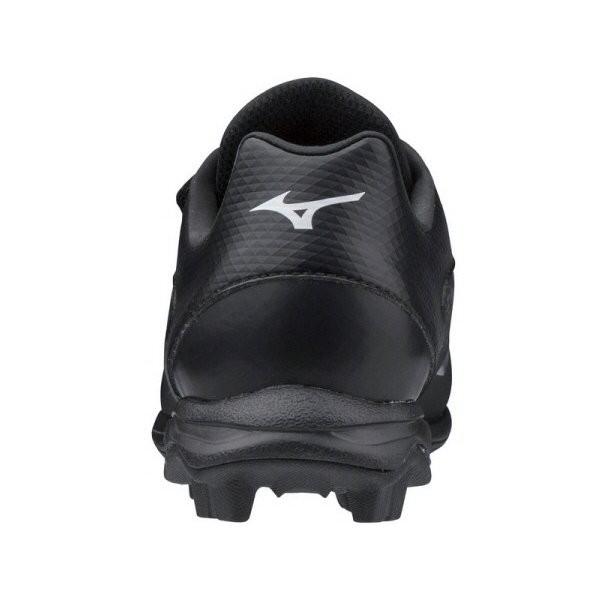 ミズノ MIZUNO ウェーブセレクトナインJr. 11GP192500 ブラック×ブラック BLK×BLK 野球 ポイントスパイク ジュニア｜silversports｜05