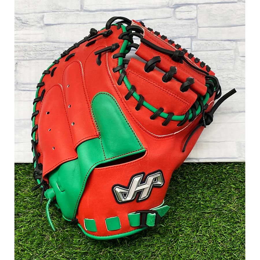 ハタケヤマ HATAKEYAMA 軟式グラブ 捕手用 2022 PRO-M08 レッドX