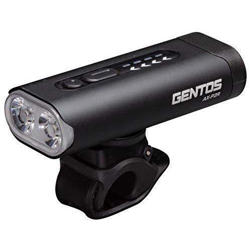 ジェントス GENTOS LED バイクライト パワーバンク AX-P2R USB充電式