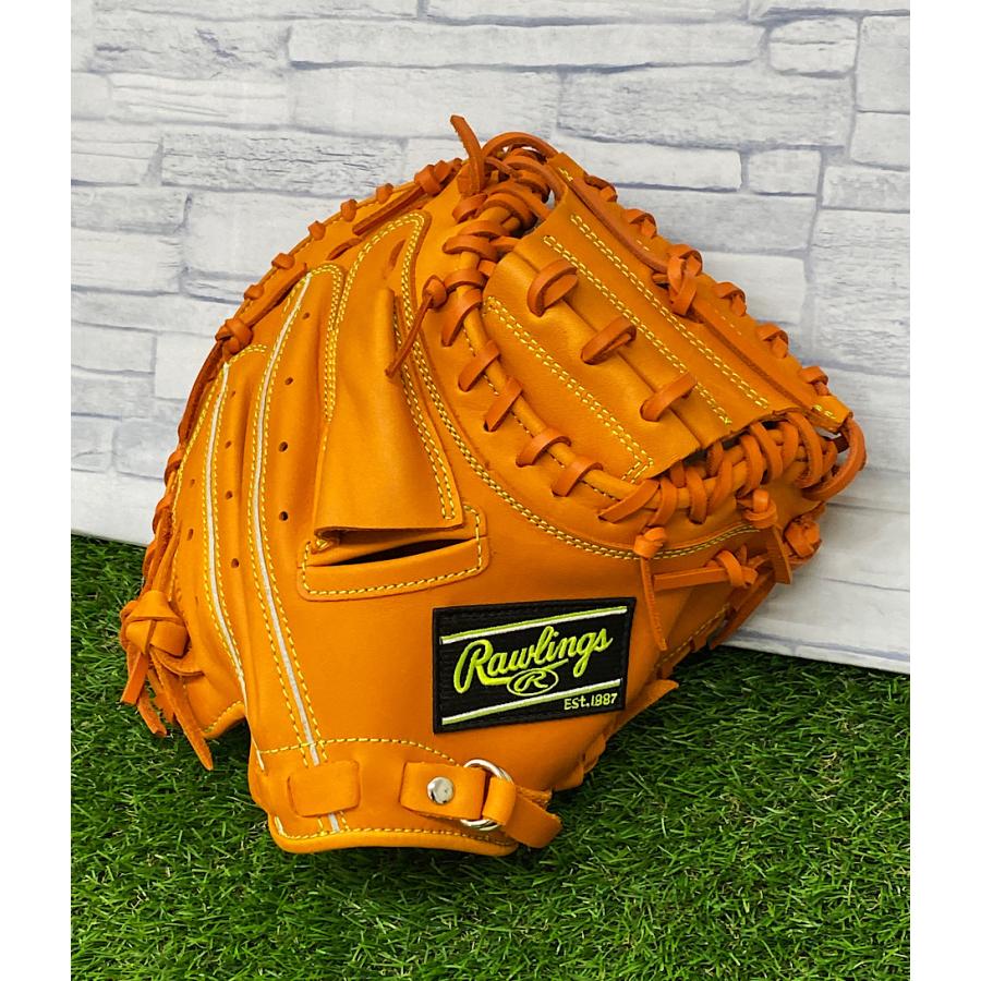 ローリングス 軟式 少年 左 キャッチャー ミット GJ3R92AFS オレンジ