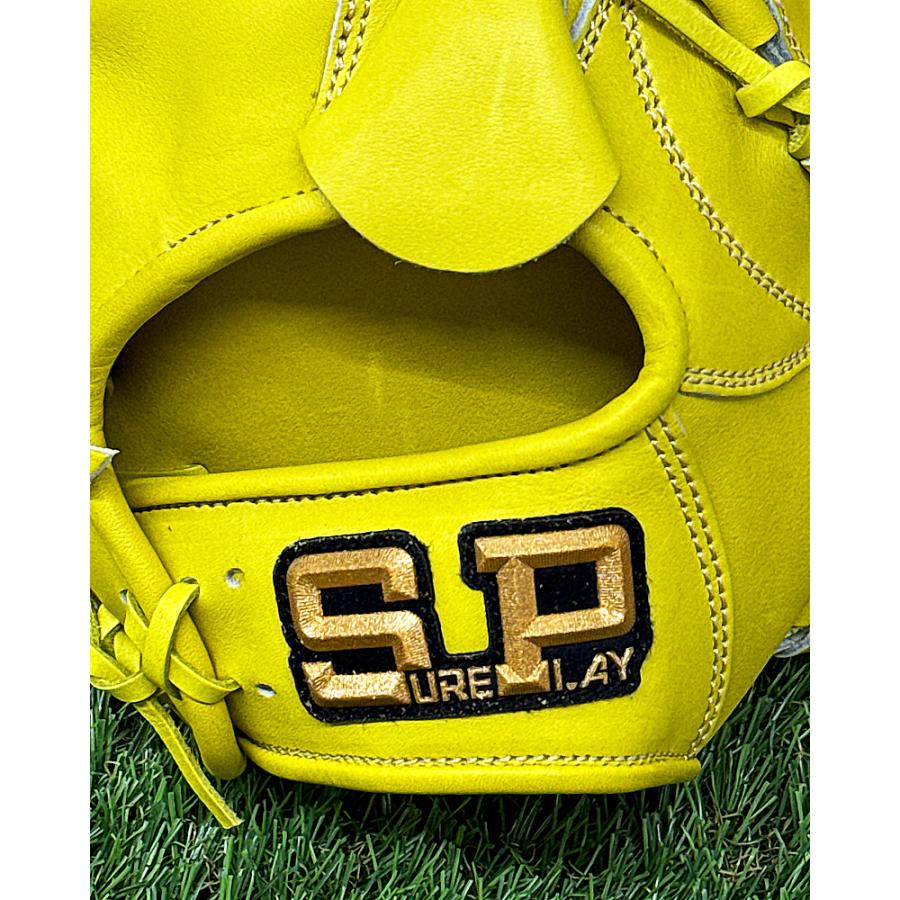 シュアプレイ SURE PLAY 硬式投手用 SBG-FA131 レモンイエロー