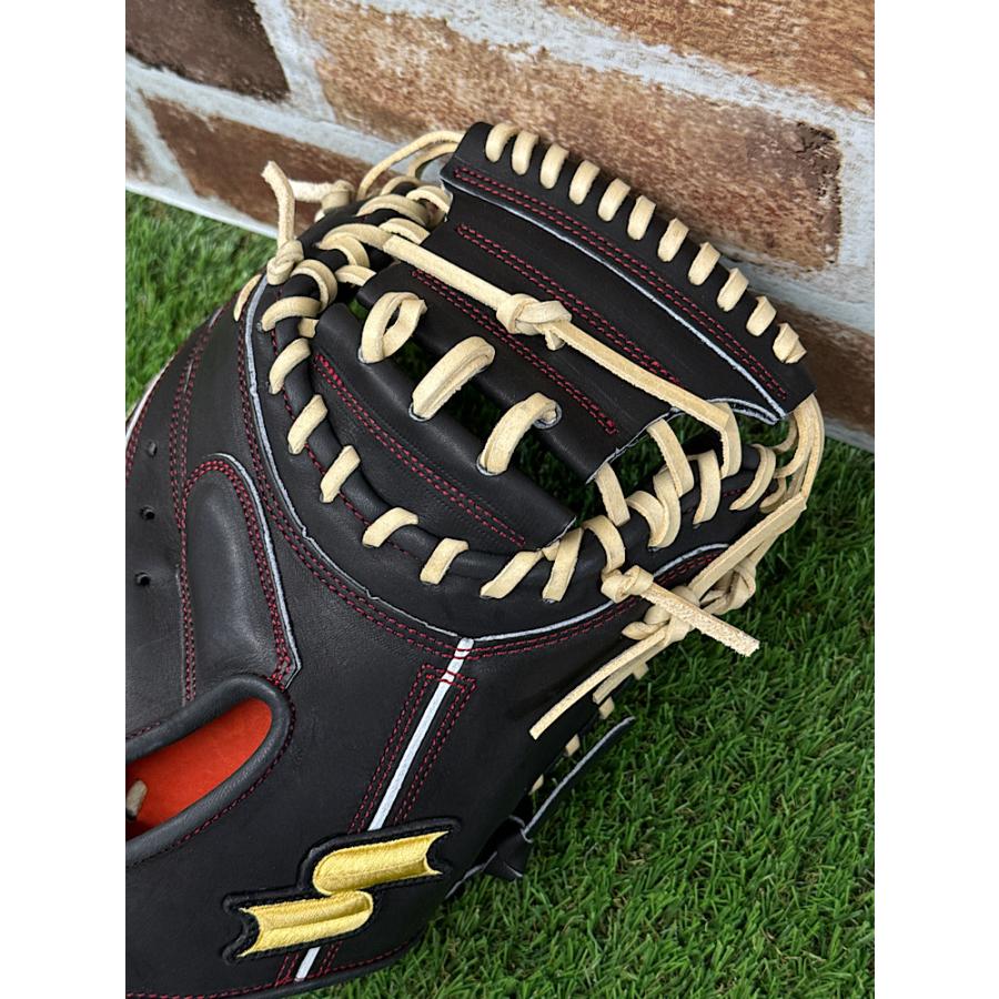 エスエスケイ（SSK） 軟式 捕手用 TRM000 9012 ブラックXキャメル 右