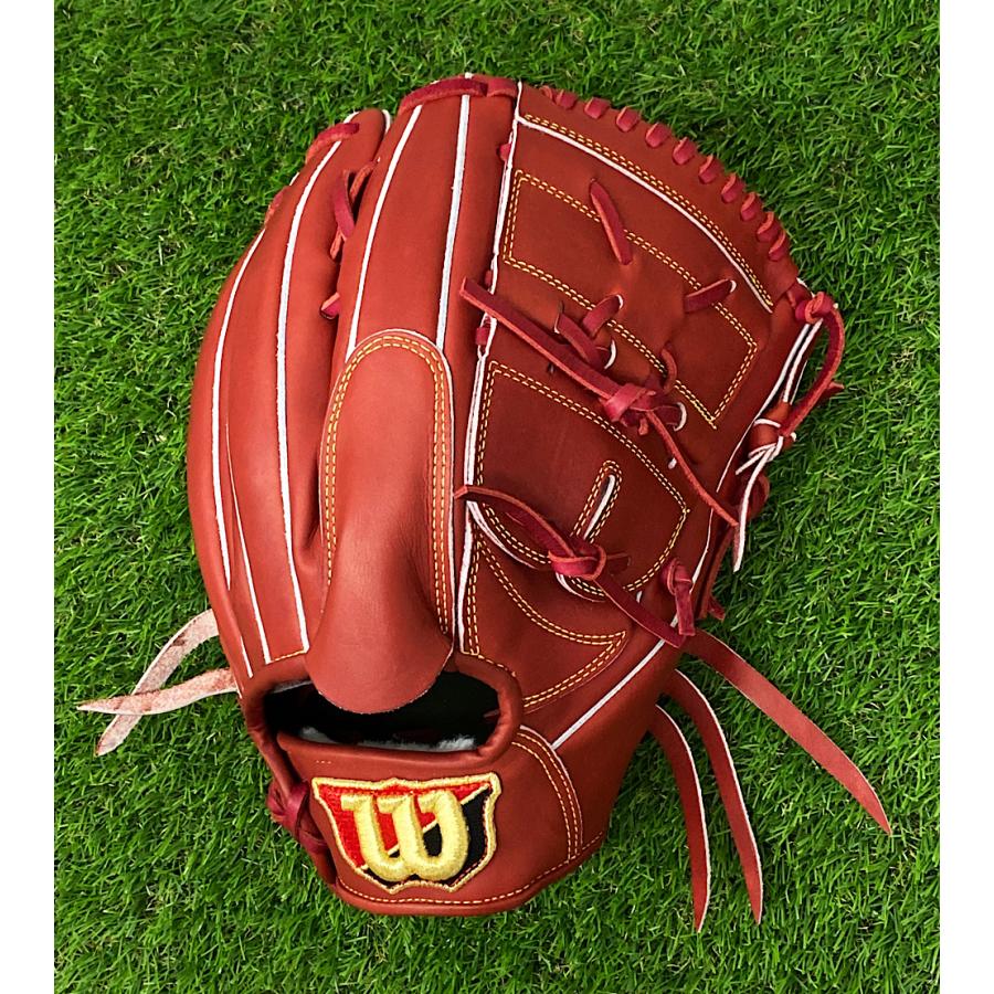 ウイルソン Wilson 硬式用 投手用 DP型 C.カーショーモデル 右投げ用 ブリック WBW101035 ★湯もみ加工済・即使用可能★｜silversports｜05