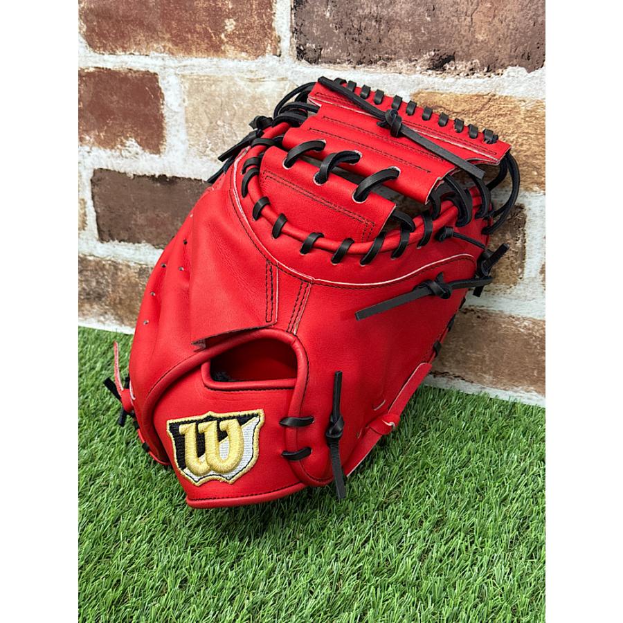 Wilson ウィルソン WBW101111 硬式捕手右投用 Eオレンジ Wilson ウィルソン WBW101111 硬式捕手右投用 Eオレンジ