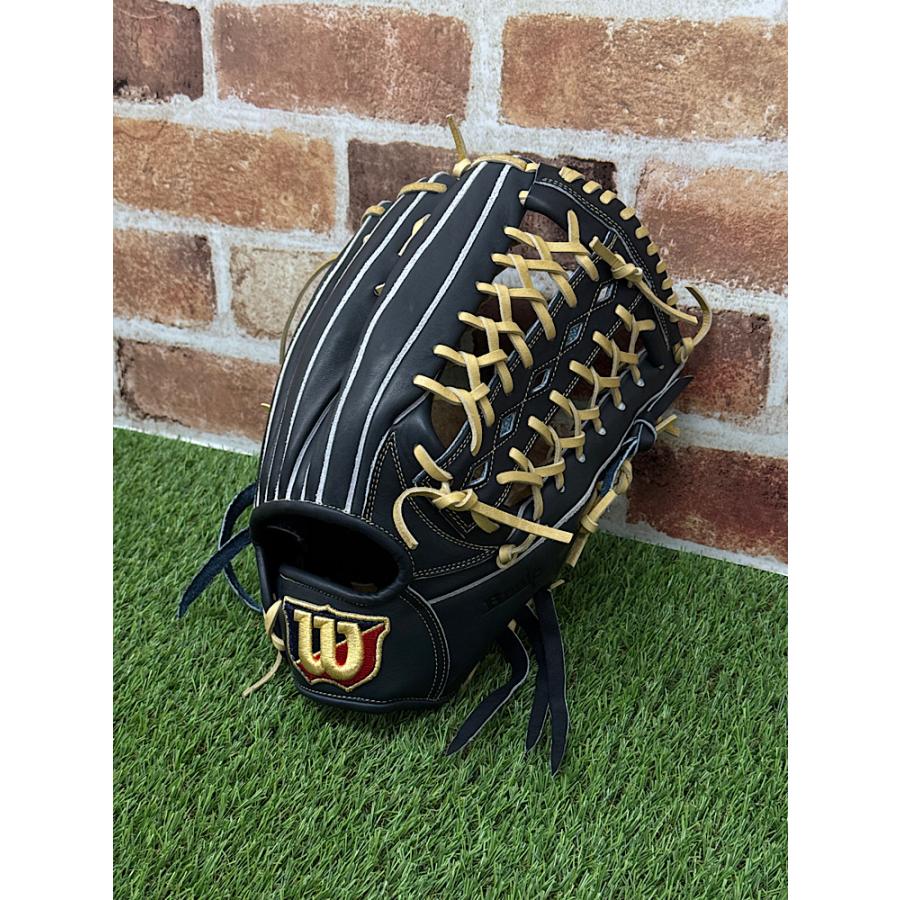 Wilson 軟式内野用 Wilson ウイルソン 軟式グラブ 内野手用 WBW102375 Wブラック 右投げ用
