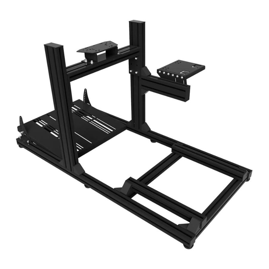 新型ハンコンコックピットシートセット 6 Sigma Sim Racing 6S-Slim V2 