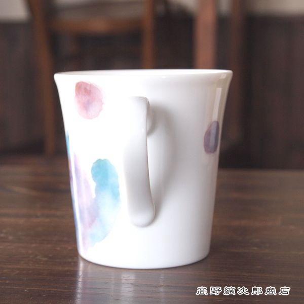 ネコ雑貨 食器 モコ猫マグカップ 青紫猫おすまし ラベンダー CAT キャット 食器  F |  | 05