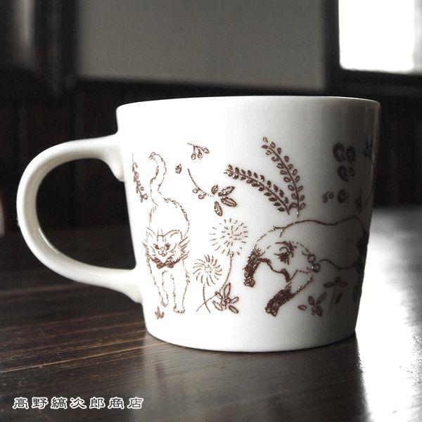 カルチャルキャット マグカップ ホワイトネコ食器 CAT キャットコーヒーカップ F |  | 02