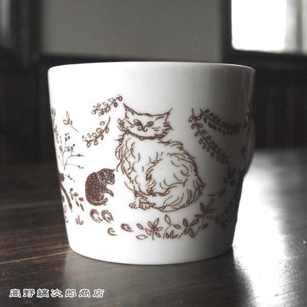 カルチャルキャット マグカップ ホワイトネコ食器 CAT キャットコーヒーカップ F |  | 04
