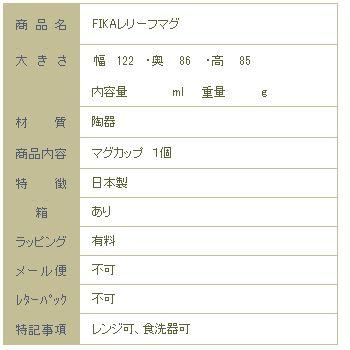 FIKAレリーフマグ 食器 アニマル 猫 コーヒーカップ マグカップ F |  | 04